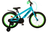 Volare Rocky Children's Bicycle - Boys - 18 Inch - Green