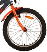 Volare Rocky Children's Bicycle - 20 Inch - Gray Orange - 6 Speed - Prime Collection