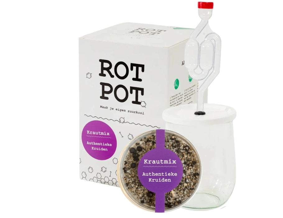 Rotpot fermentation set sauerkraut - authentic herbs