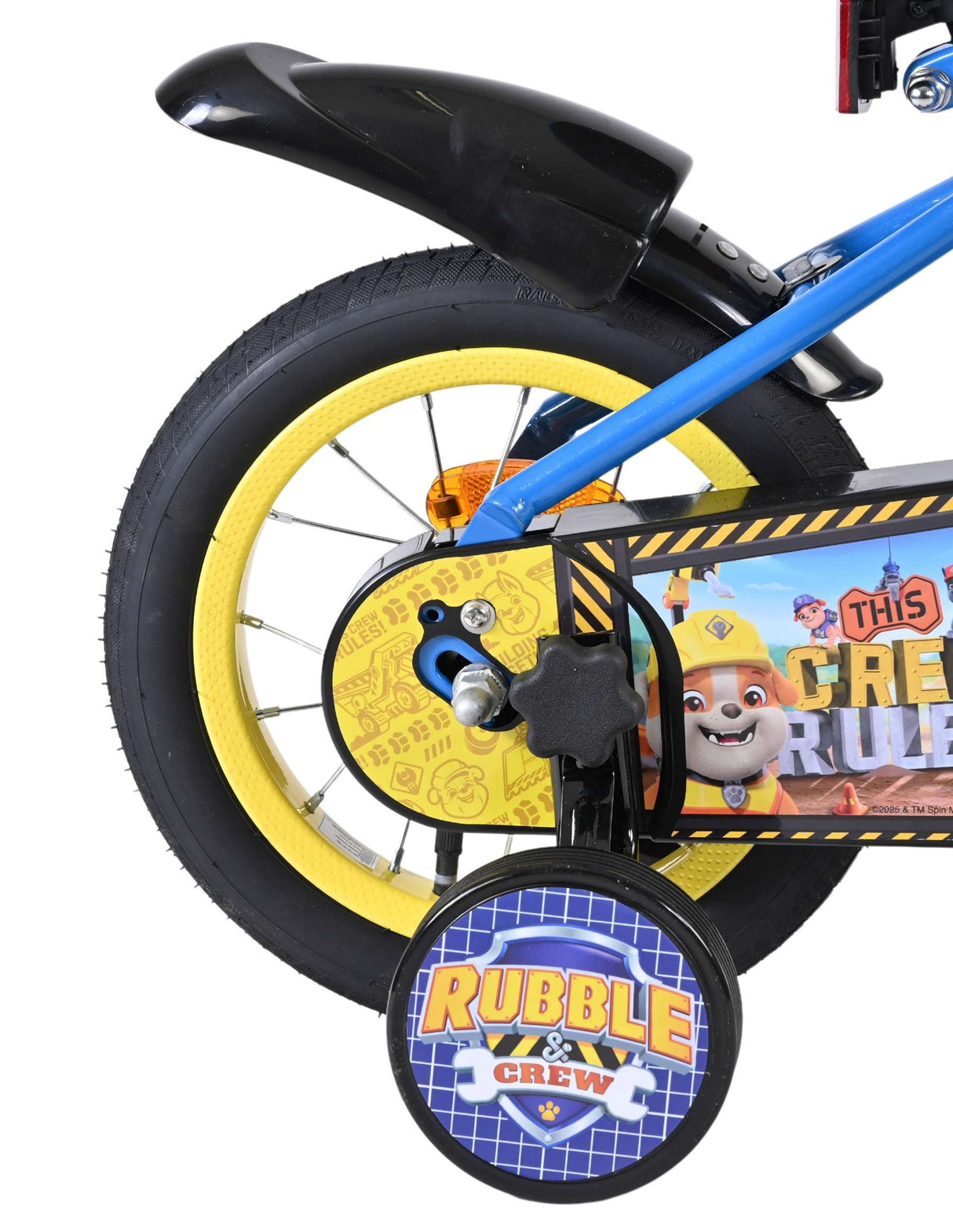 Rubble crew - kinderfiets - jongens - 12 inch - blauw