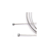 Gearán cábla istigh 2250 mm Silver