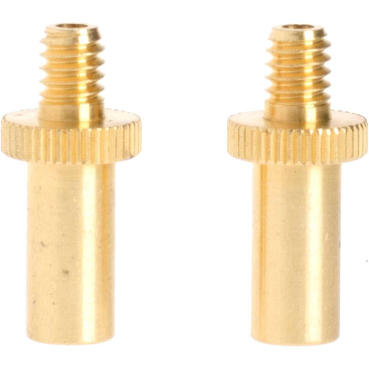 French Dunlop gold reducing nipples, 2 pieces