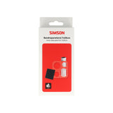 Simson tire repair patch with template 7x20cm