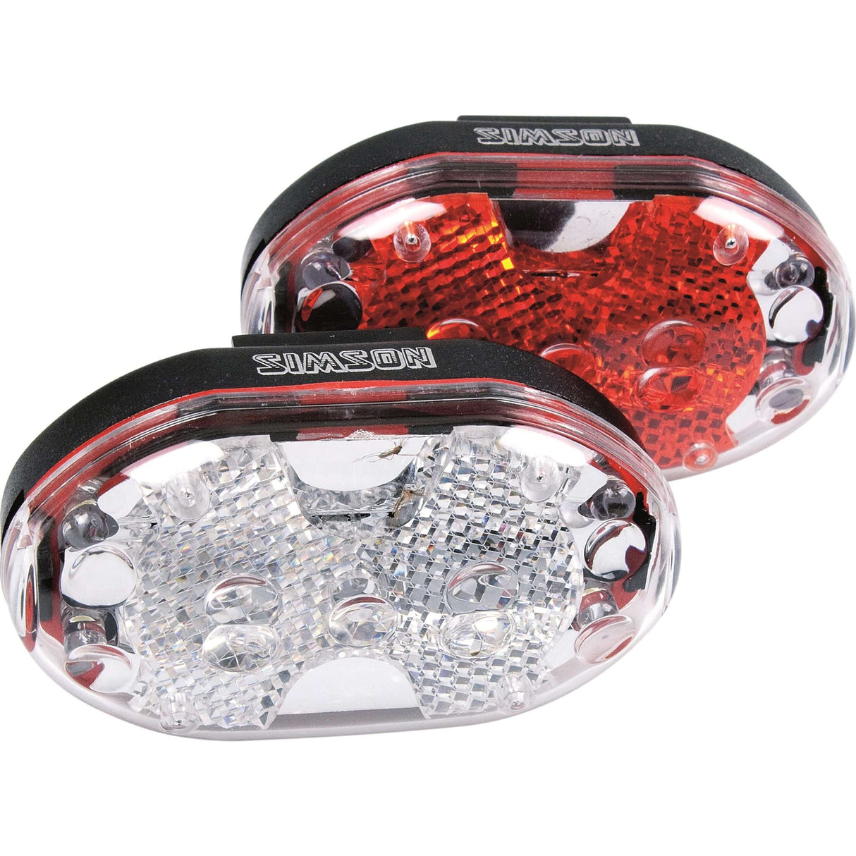 Lighting set Battery LED Black Red
