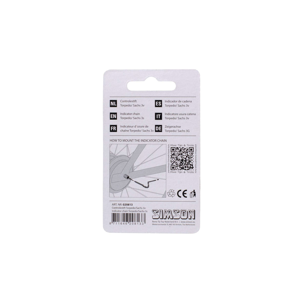 Simson Accelerator pin Simson