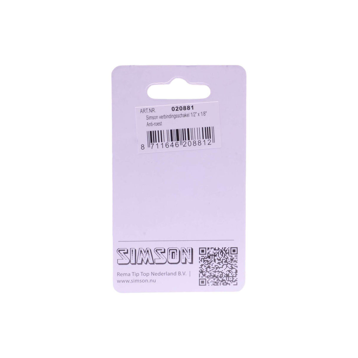 Simson Connection switch Anti-rust 1 2 x1 8