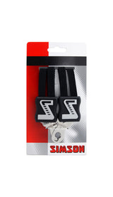 Snelbinder Trio Simson Extra Short z 3 spoiwami - Czarny