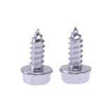 Simson Slot Parkers - Ring lock mounting set, 4.8x13mm, silver