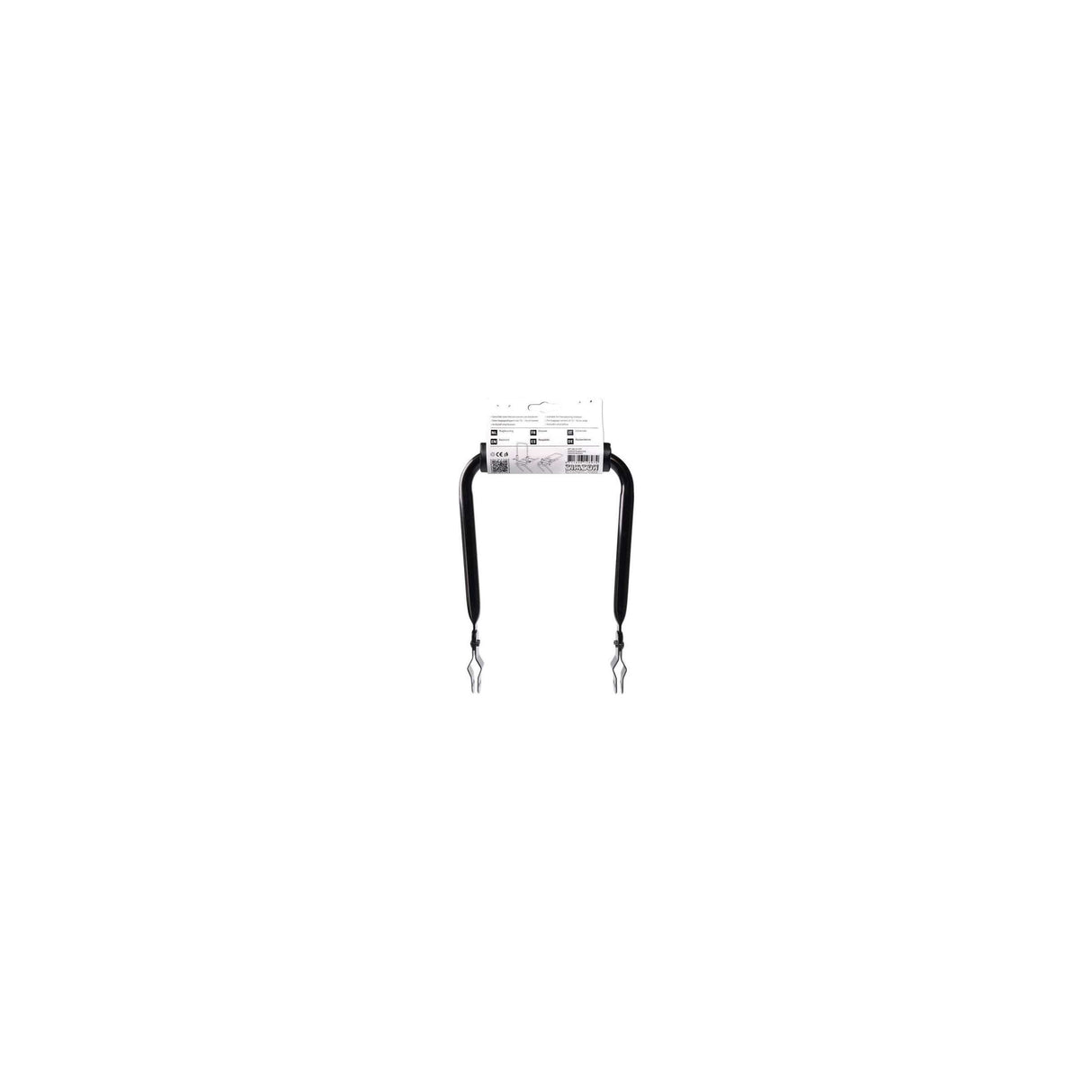 Backrest with back cushion 27 cm black