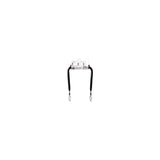 Backrest with back cushion 27 cm black