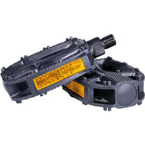 Pedaler barn liten 1 2 tum reflektion svart per uppsättning