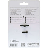 A fényszóró egyértelműen led akkumulátor fekete