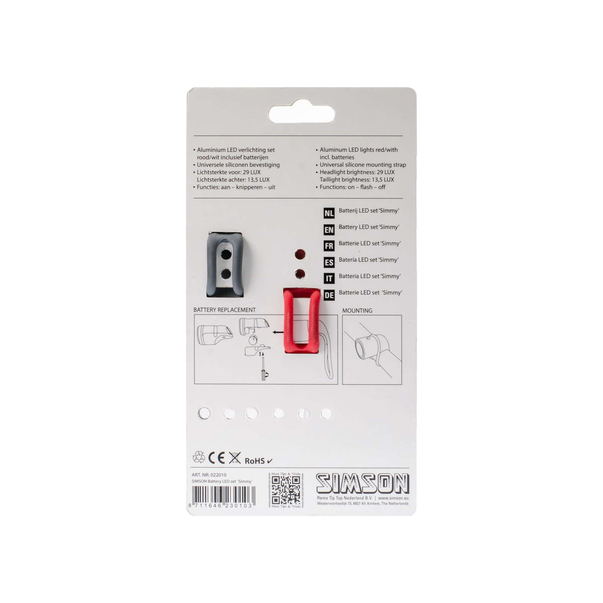 Lighting set Simson Simmy 3leds