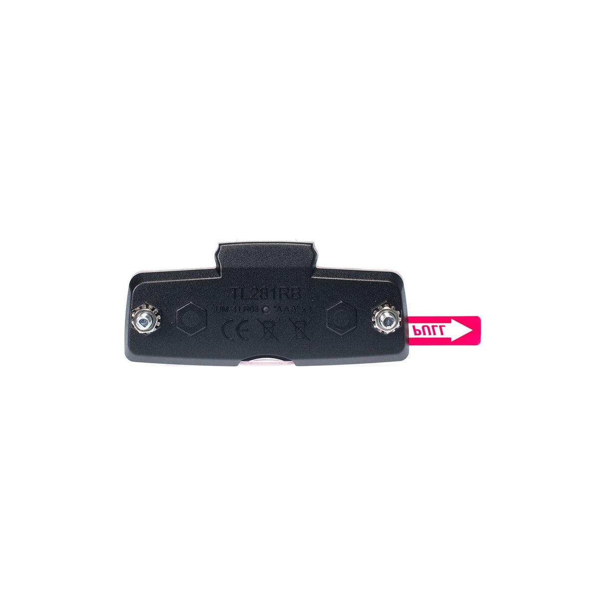 Rear light block LED battery luggage rack Red