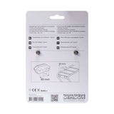 Simson Batterie Gepäck Rack Rack Hannergrënn 3 LED Auto