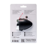 Simson Classic Mini black front fork headlamp incl. battery on card