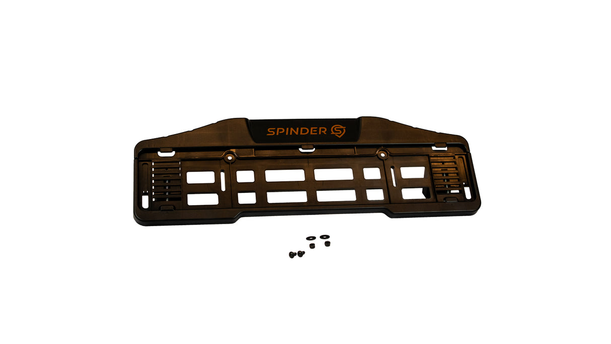 Spinder license plate holder TX2