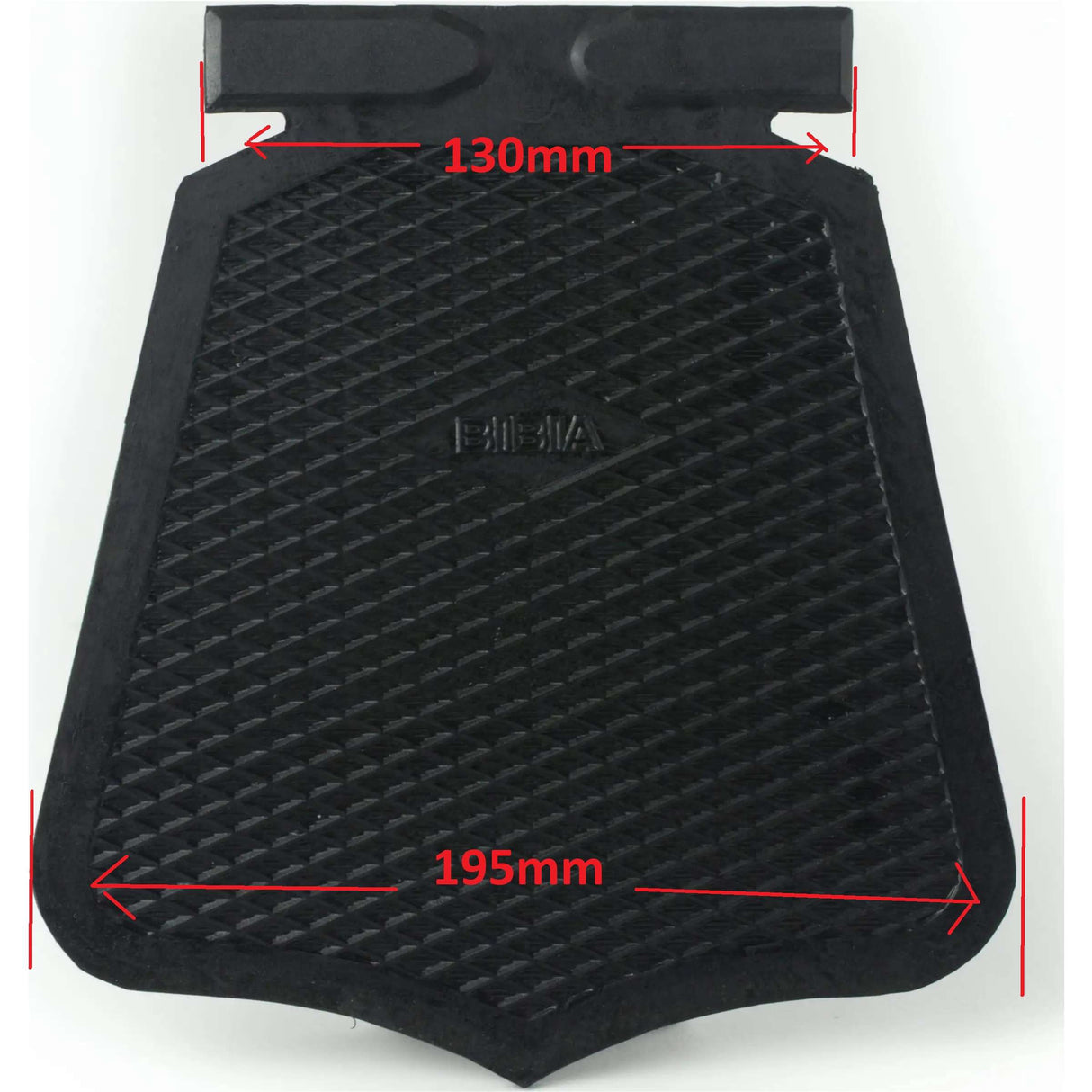Splatlap Classic Ombuig 21 x 19 cm Black