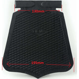 Splatlap Classic Ombuig 21 x 19 cm Black