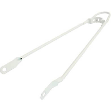 Satplate -Stange Stoßstange 28SP Weiß