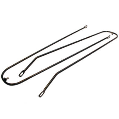 mudguard threaded rod set 28 black