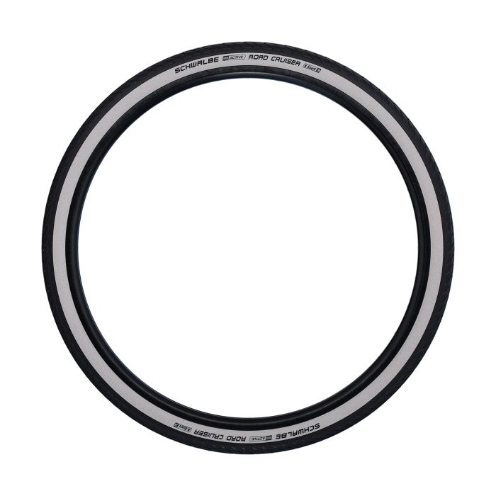 Schwalbe road cruiser - wired - green compound - k-guard - 24x1.75 - whitewall