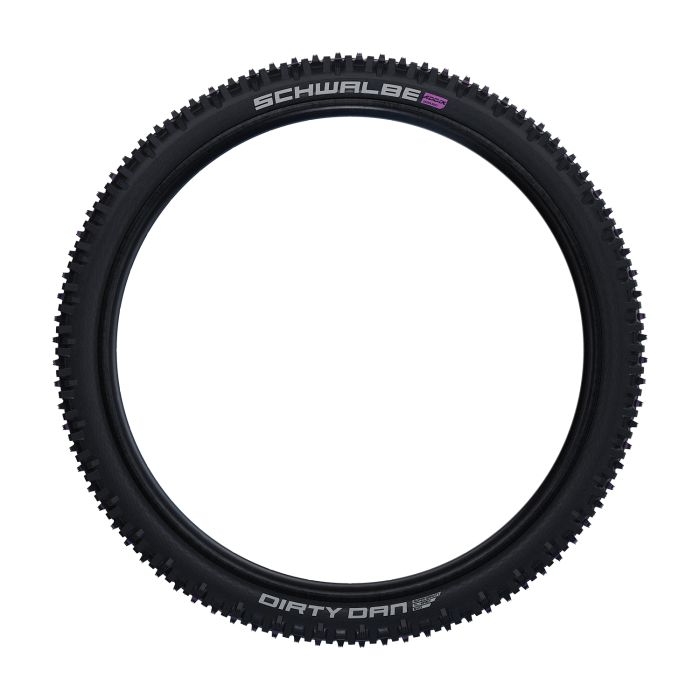 Schwalbe dirty dan - tle - addix ultra soft - super downhill - 29x2,35 - negro