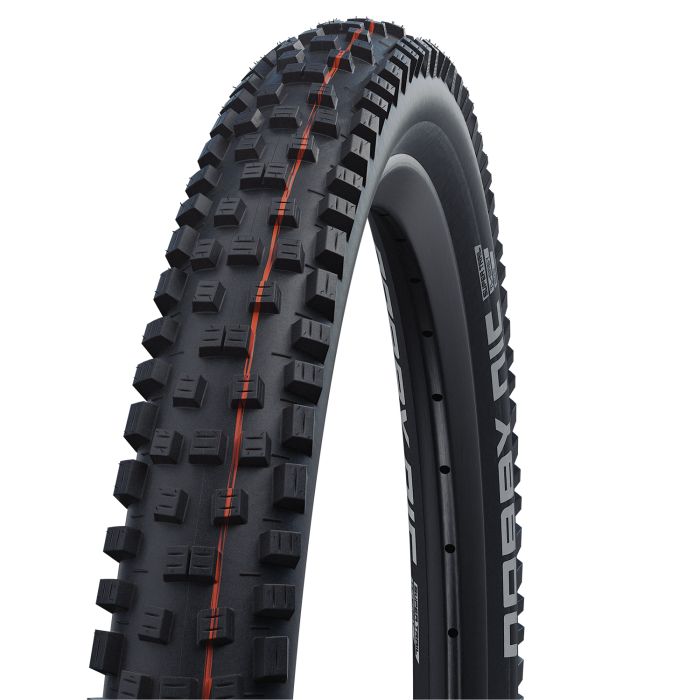 Schwalbe nobby nic - tle - addix bog - sár-rian - 29x2.60 - dubh
