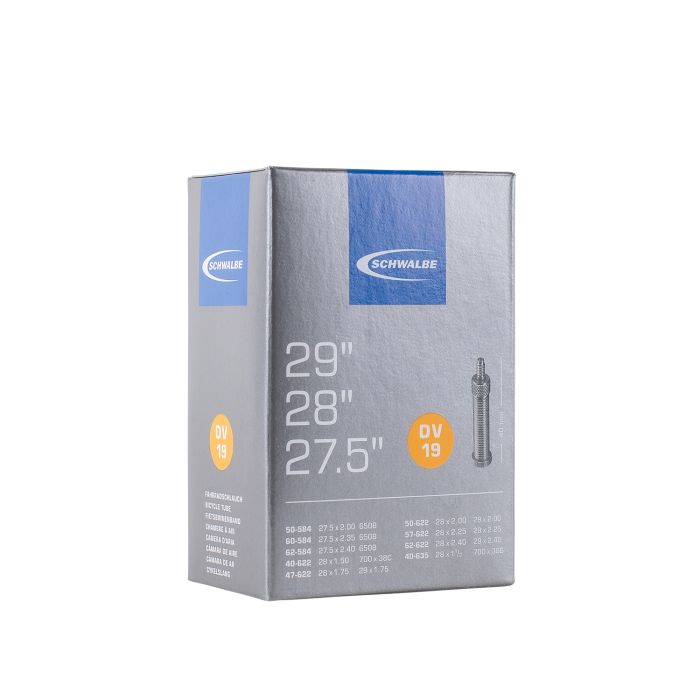Schwalbe Tubo Interior DV19 27 28 29 polegadas 40 62-622 DV 40 mm