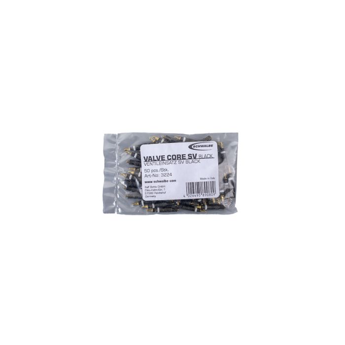 Schwalbe valve core (50 pcs) - sv - black