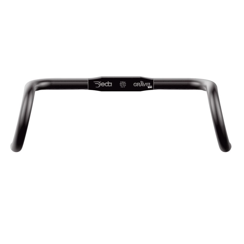 Deda styring bøjning grus 100 rhm di2 44cm alu bob sort