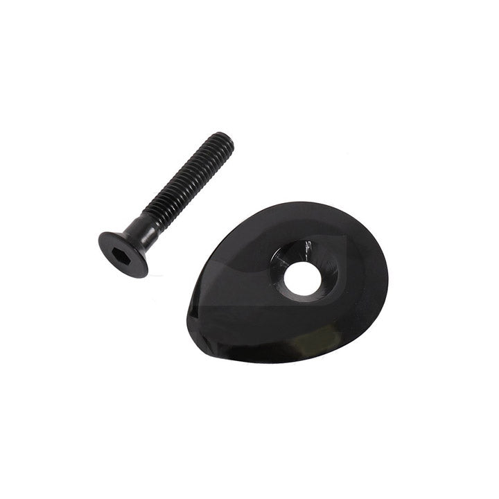Dedacciai Deda Vinci Topcap Black with M6x35 Alu Bout