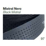 Deda styret perforeret mistral sort