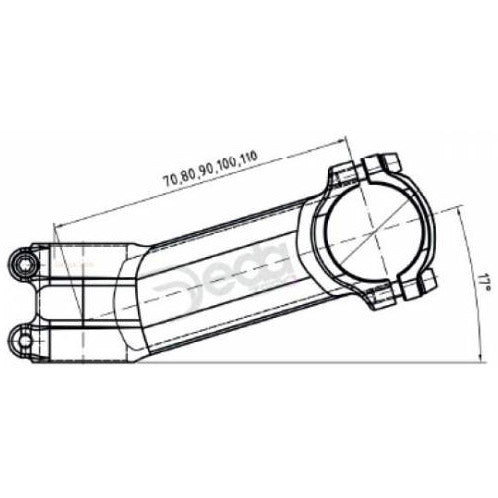 Deda Deda Nok Zero 100mm Bob Alu 73-17gr. 31,7mm OEM