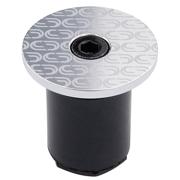 Deda Loop handlebar end cap silver