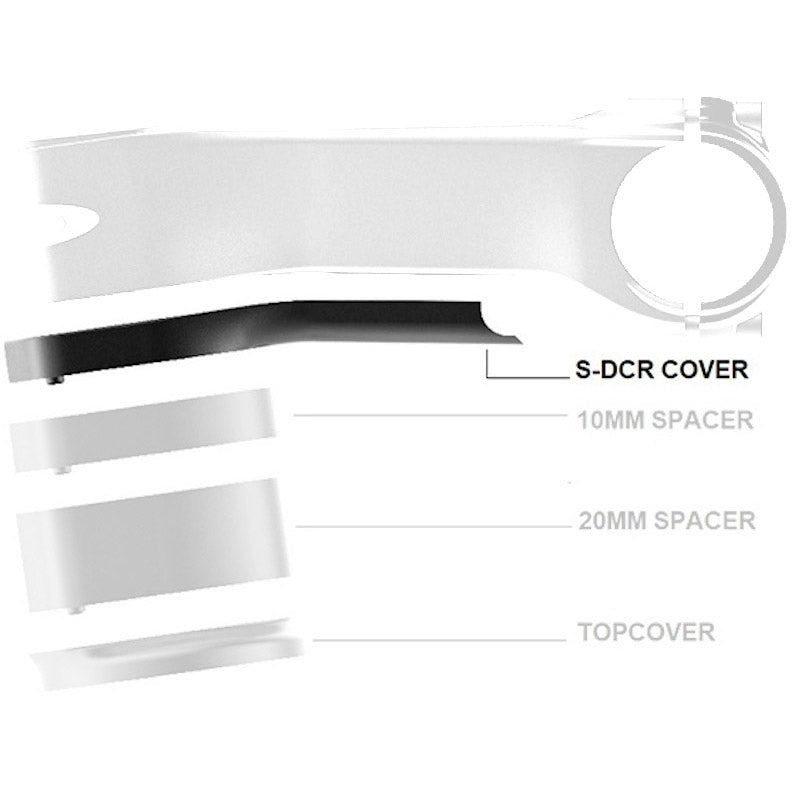 Dedaciai deda Cover Superbox 70-80 mm nylonowa czarna