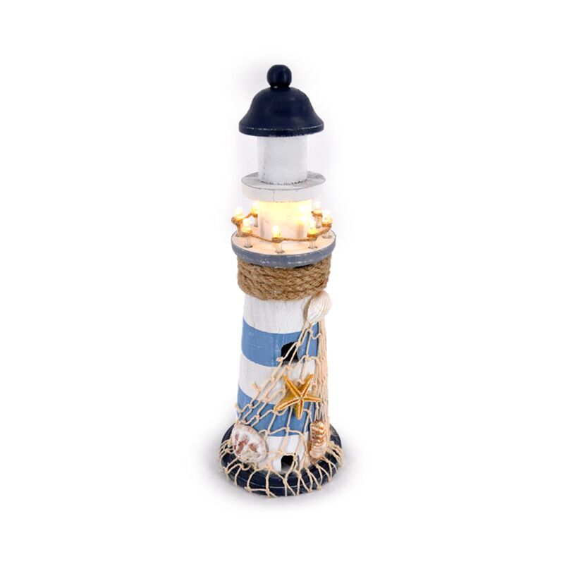 Strandsouvenir - Lighthouse shells LED light