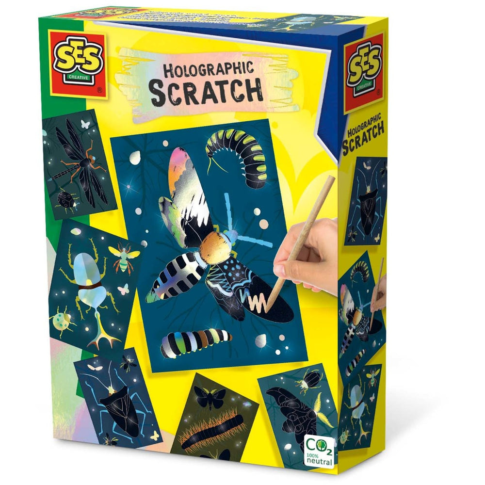 SES Holographic Scratch Insects