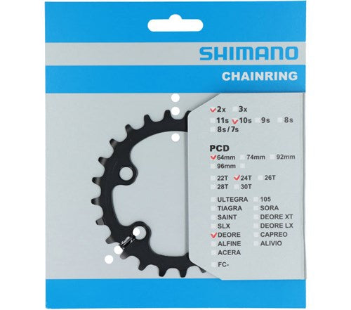 Shimano chainring Deore 10S 30T BCD 96mm Y1WC98010 M6000