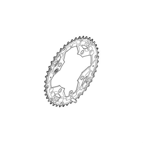 Shimano Chain Top ACERA FC-T3010 9 Velocidad 44 Dientes para el protector de cadena Negro