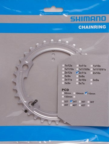 Shimano Chain Top 105 11V 34T Y1PH34010 FC-5800 Silver