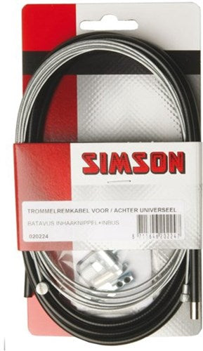 Simson Drum Brzdový kabel Cpl. Batavus