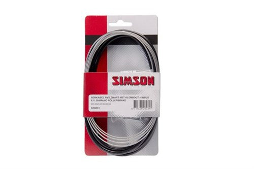 Simson Rollerbrake Brake Cable Set Tollage Stravs Gray on Card