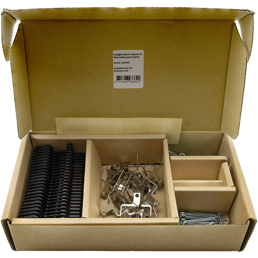 Simson disc brake pad e-bike shimano tektro bulk (25 sets)