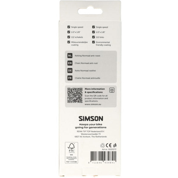 Simson chain normal anti-rust