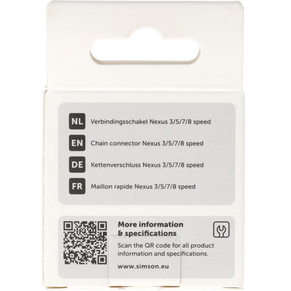 Simson connecting link nexus 1 2 x3 32 3 5 7 8v