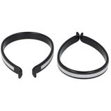 Simson Trouser Clips Plastic with Reflection
