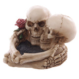 Skull lovers ashtray
