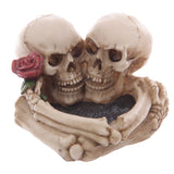 Skull lovers ashtray
