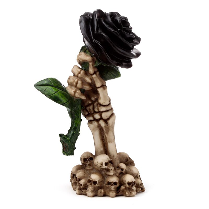 Skeleton Hand Keep Black Rose Home Apcessory